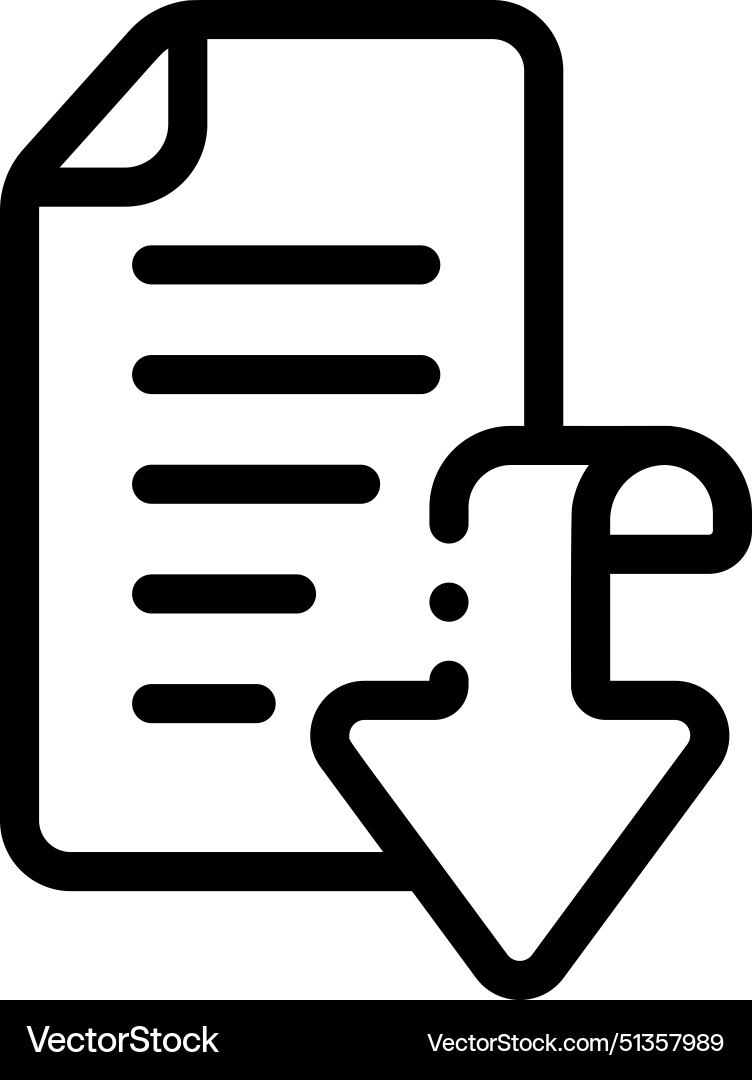 Archive icon thin linear style design isolated Archive icon thin linear style design isolated vector image