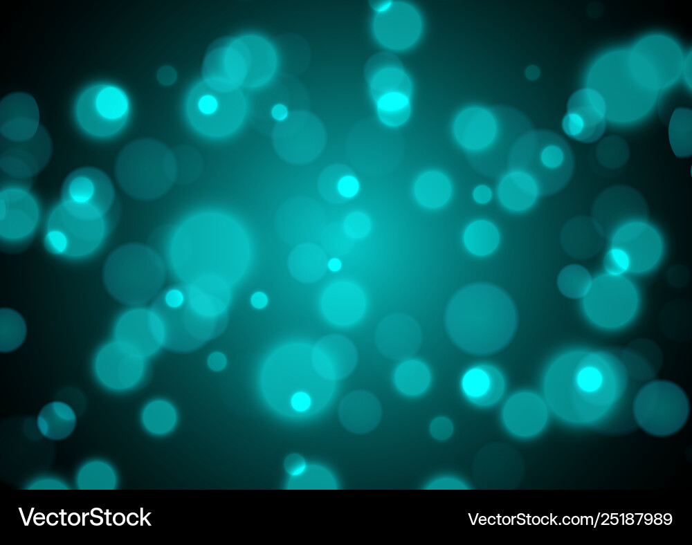 Bokeh lights background vector image