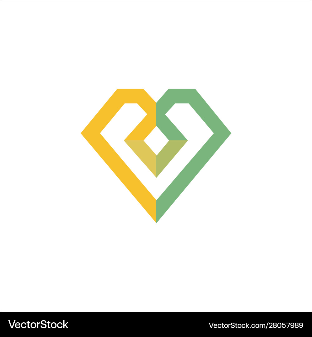 Diamond logo design templates vector image