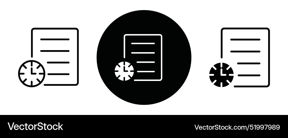 Index outline icon collection or set thin Index outline icon collection or set thin vector image