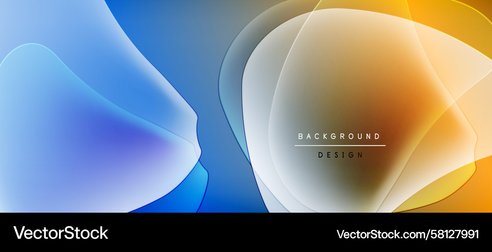 Fluid Gradient Abstract Background Vector Image