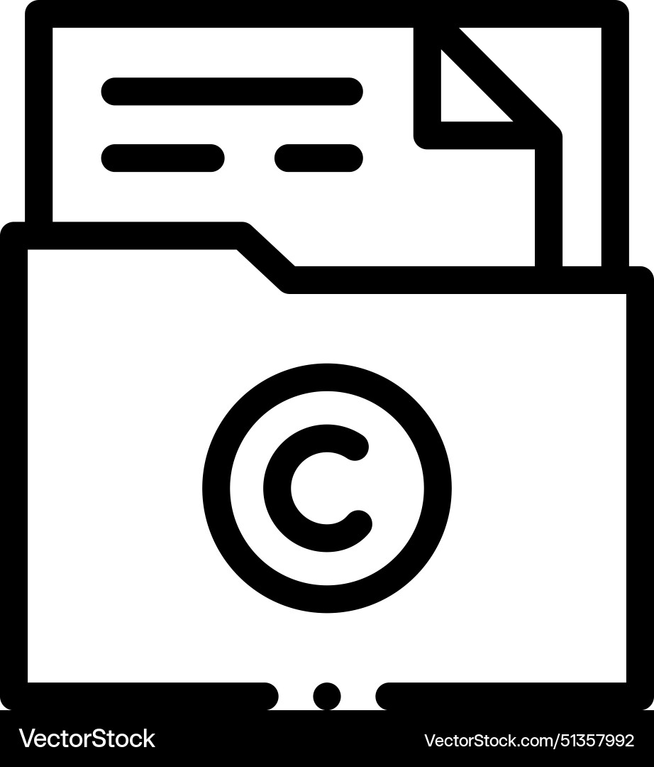 Archive icon thin linear style design isolated Archive icon thin linear style design isolated Vector Image