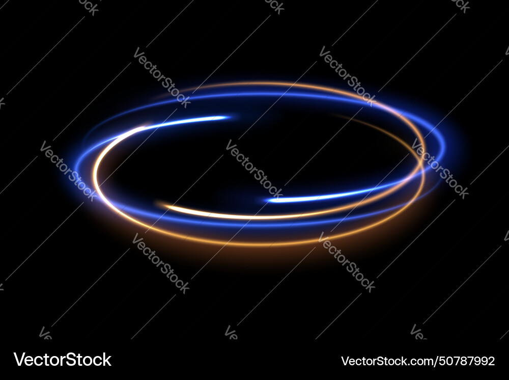 Rotating neon rays with sparks background Rotating neon rays with sparks background vector image