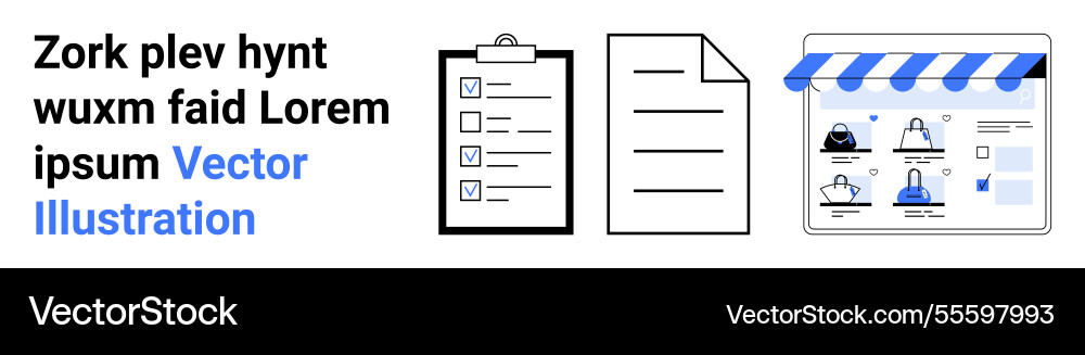 Conceptual overview of task management Conceptual overview of task management vector image