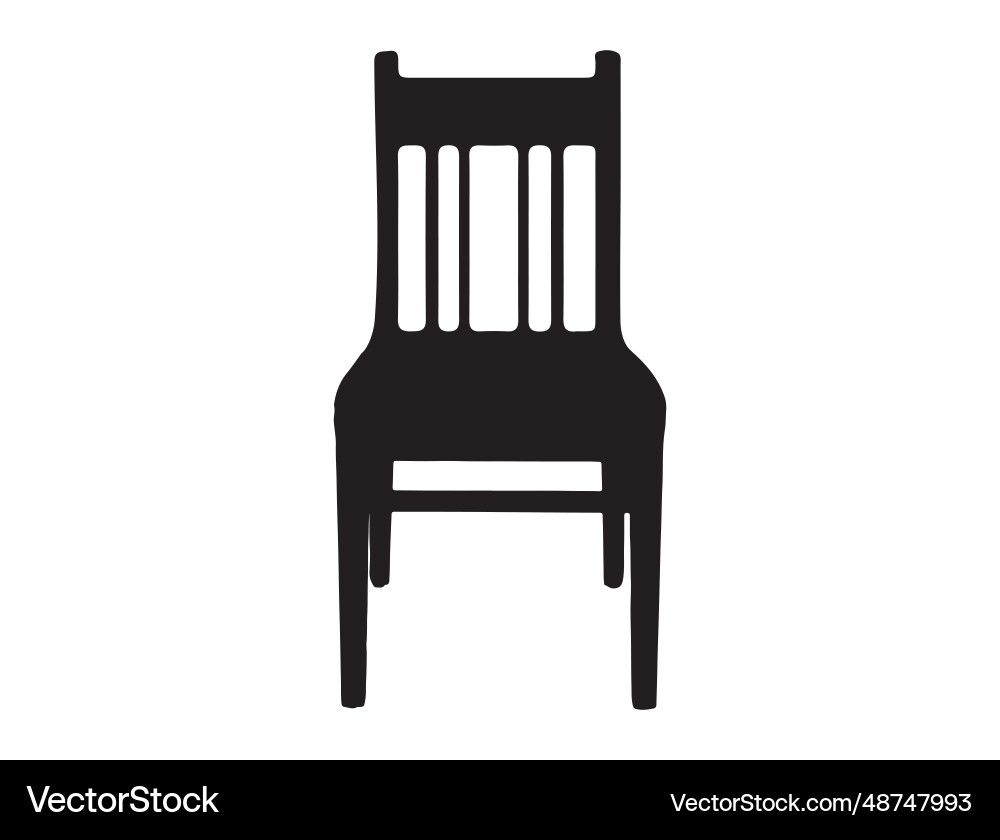 Stuhl Silhouette Kunst Stuhl Silhouette Kunst vektorbild