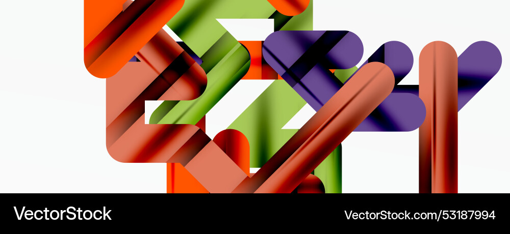 Dynamische bunte Linien minimal abstrakten Hintergrund Dynamische bunte Linien minimal abstrakten Hintergrund vektorbild