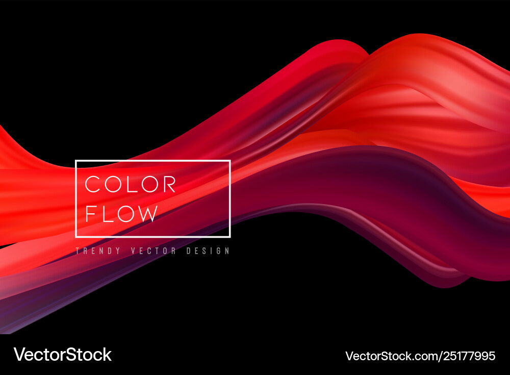 Abstract colorful background color flow Abstract colorful background color flow vector image