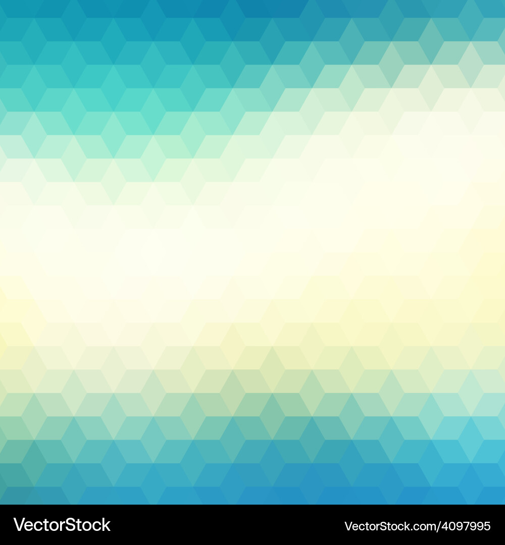 Dreieckiger geometrischer Mosaik Hintergrund Vektorbild