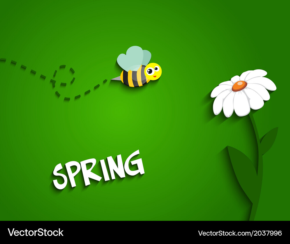 Spring background Vector Image
