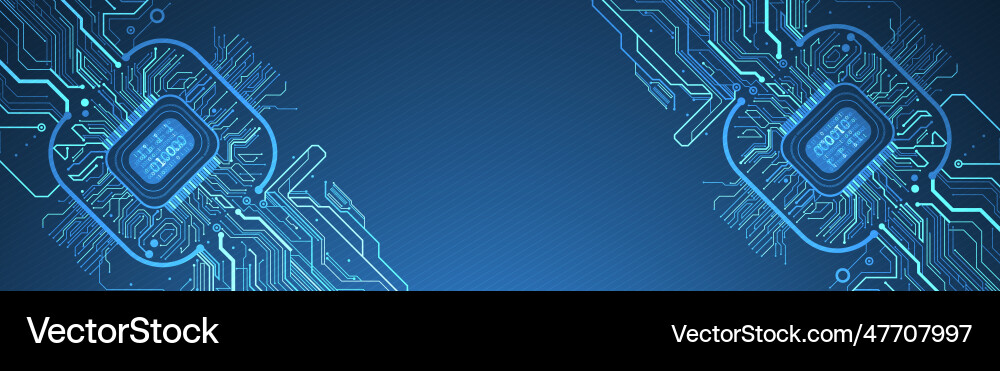 Abstract background on technological Abstract background on technological vector image