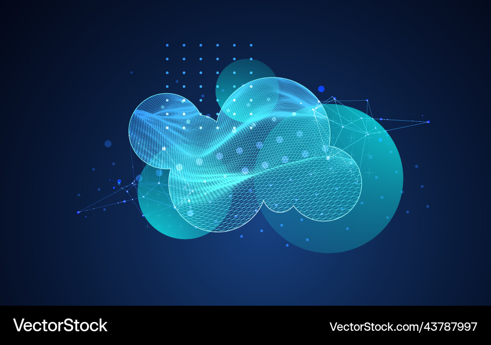 Modern science or technology abstract background Modern science or technology abstract background vector image