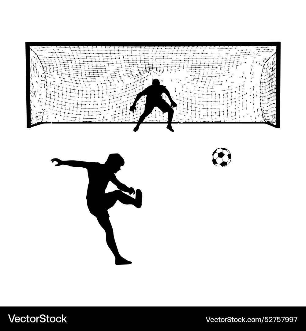 Occer goalkeeper icon graphic – Royalty-Free Vector | VectorStock