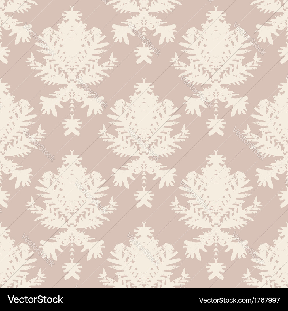 Simple elegant block printed pattern Vector Image