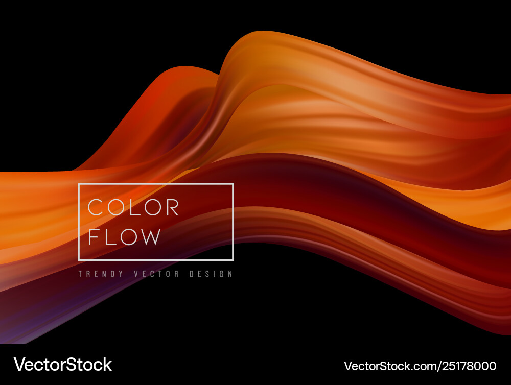 Abstract colorful background color flow Abstract colorful background color flow vector image