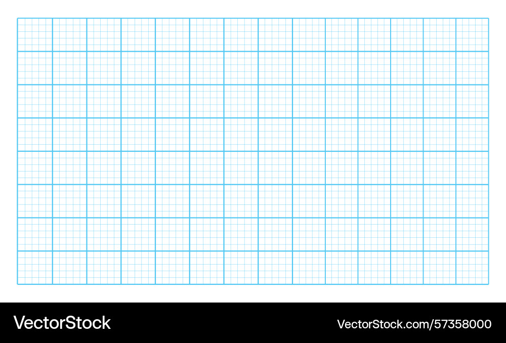 Grid paper for mathematics science or engineerin Vector Image