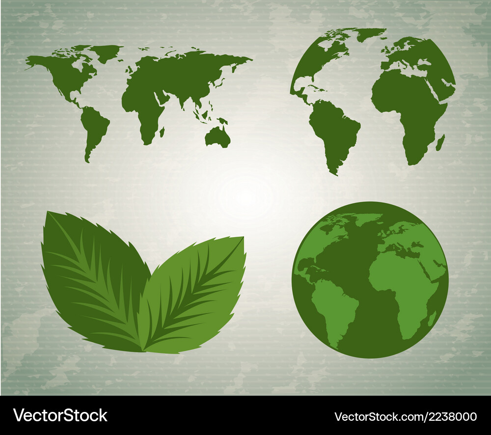 Save planet design over pattern background Vector Image