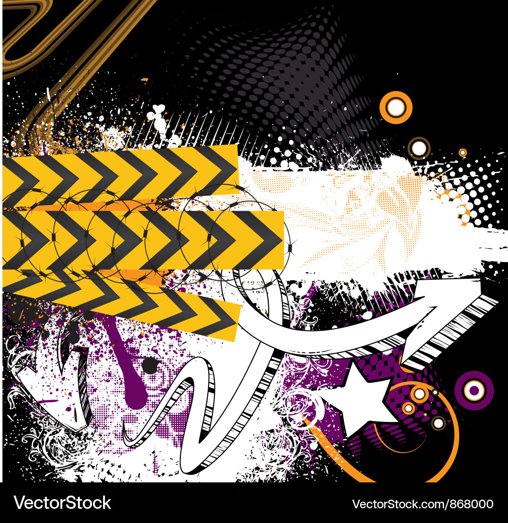 Urban background Royalty Free Vector Image - VectorStock