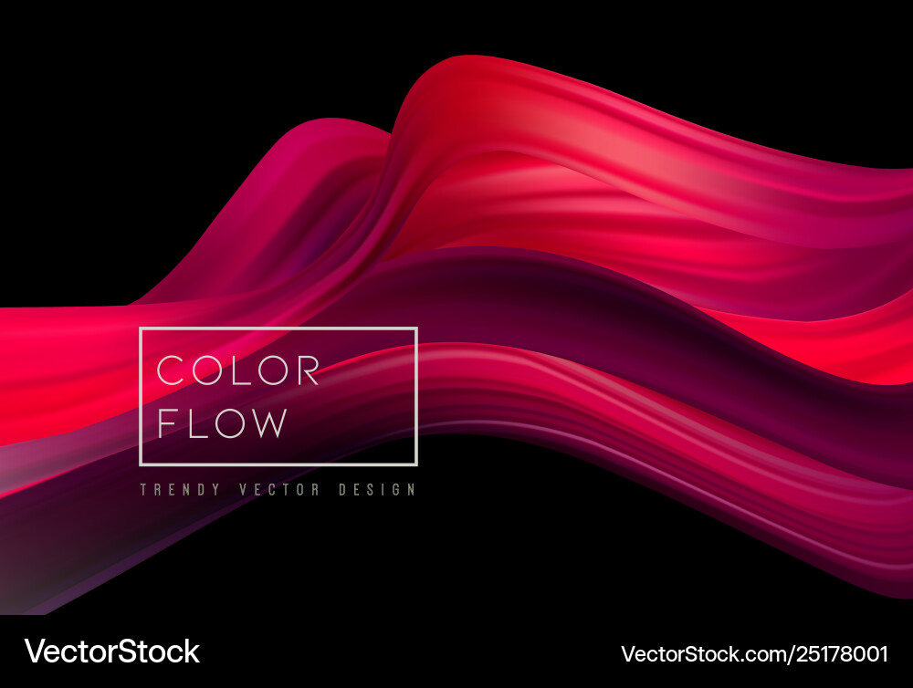 Abstract colorful background color flow Abstract colorful background color flow vector image