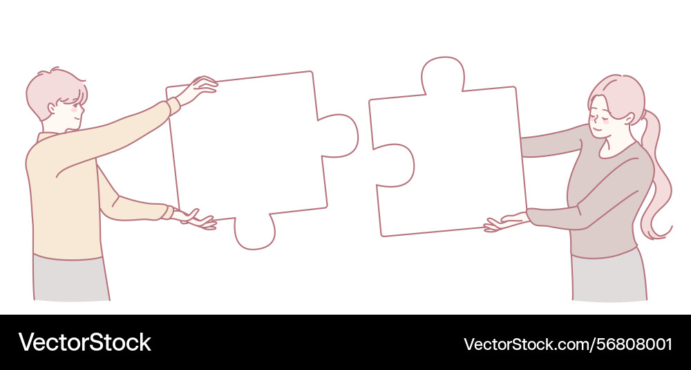 Connection and collaboration representation using vector image