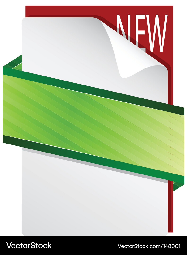 New document Vector Image