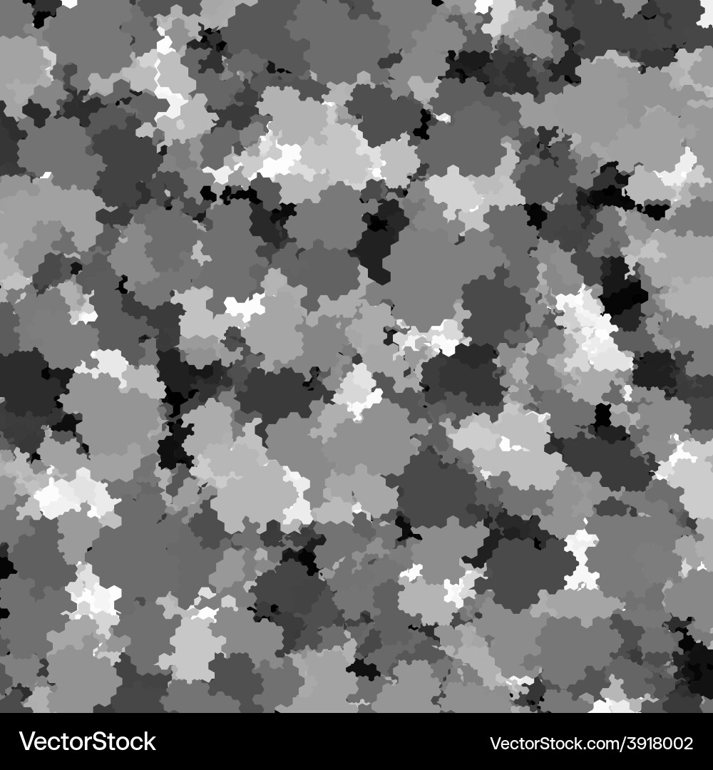 Abstract Camo Splash Pattern Vector Image