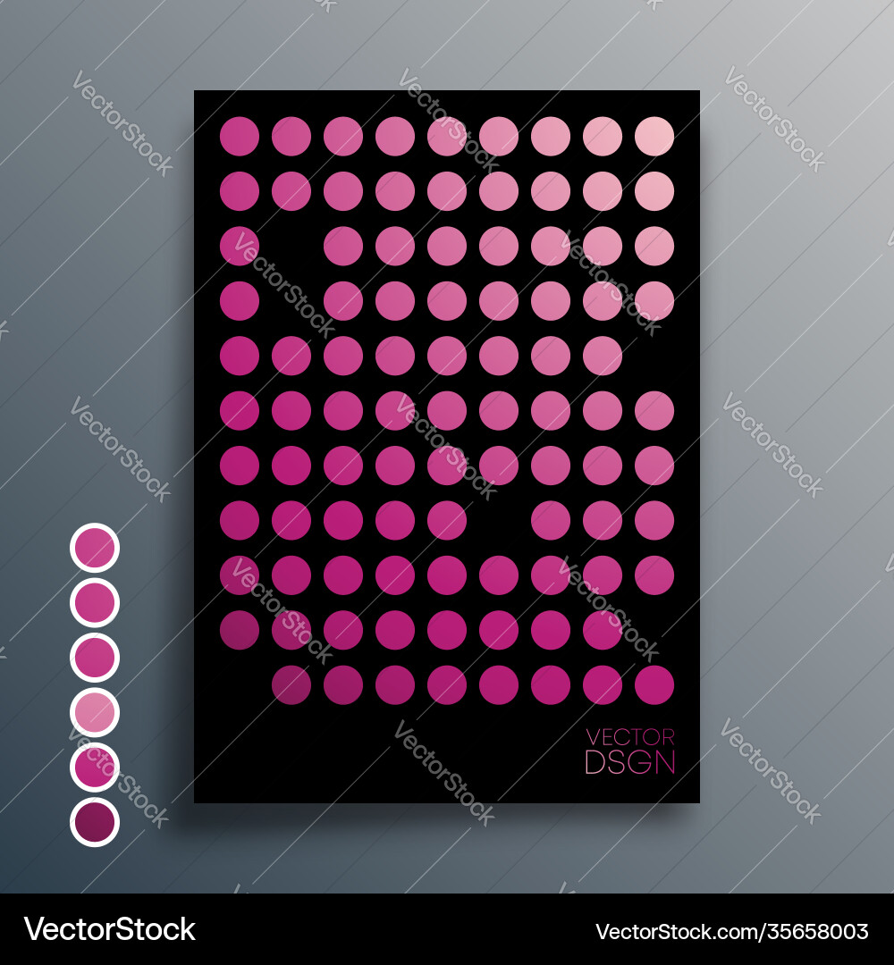 Gradient texture minimal design for poster Vector Image