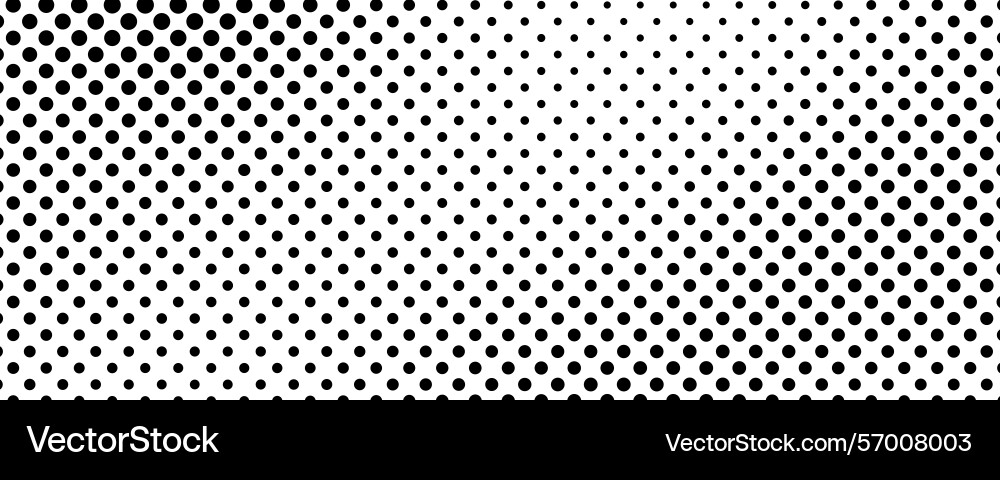 Monochrome halftone background with dots Monochrome halftone background with dots vector image