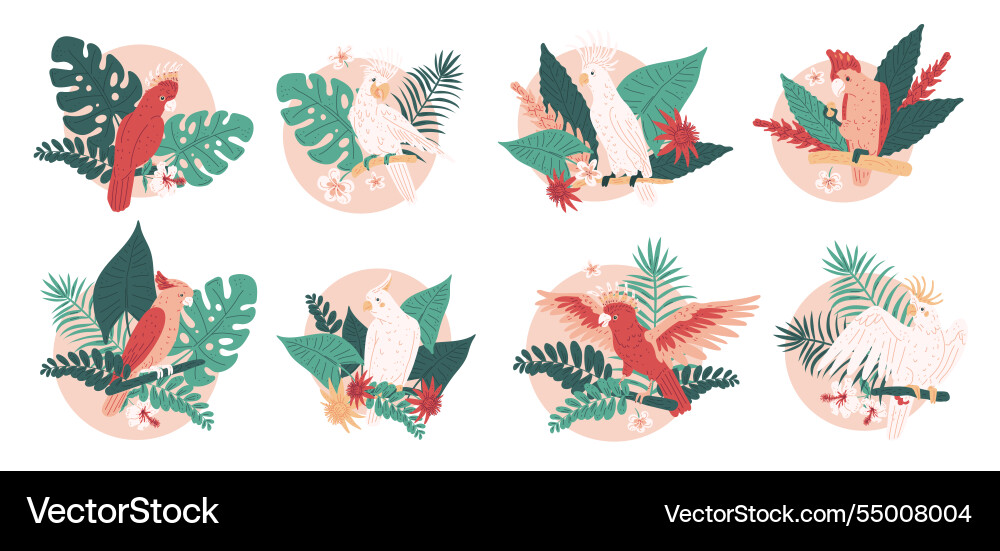 A set of isolated icons A set of isolated icons Vector Image
