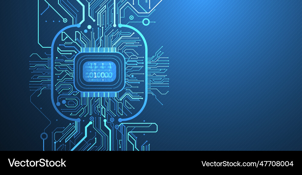 Abstract background on technological Abstract background on technological vector image