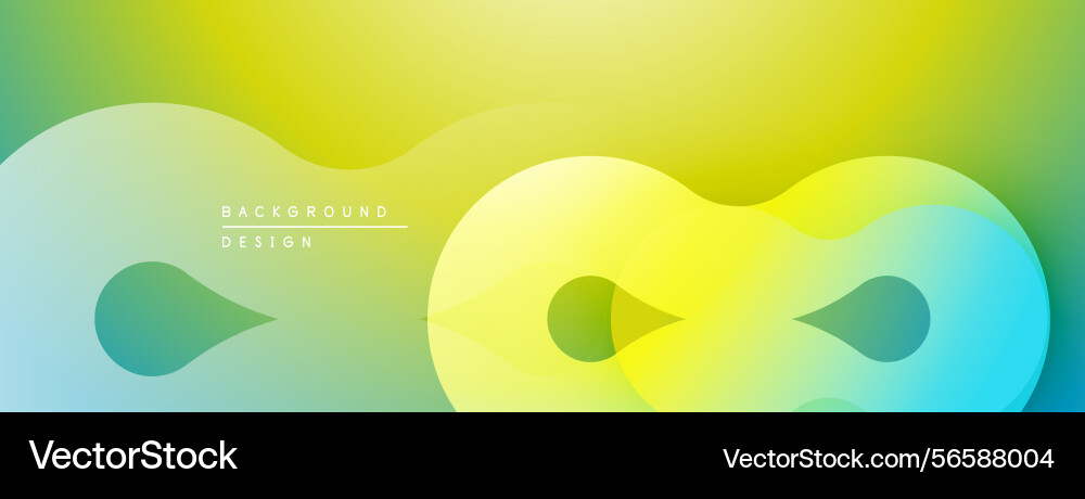 Abstract gradient background smooth shapes Abstract gradient background smooth shapes vector image