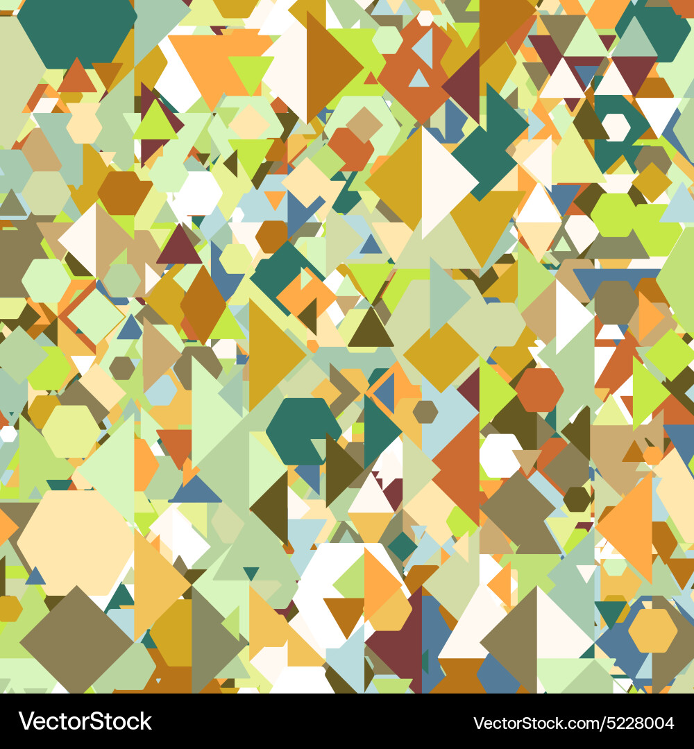 Colorful geometric background abstract triangle Vector Image