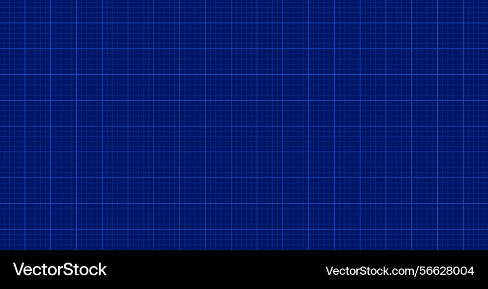 Grid line blueprint chart paper background Grid line blueprint chart paper background Vector Image