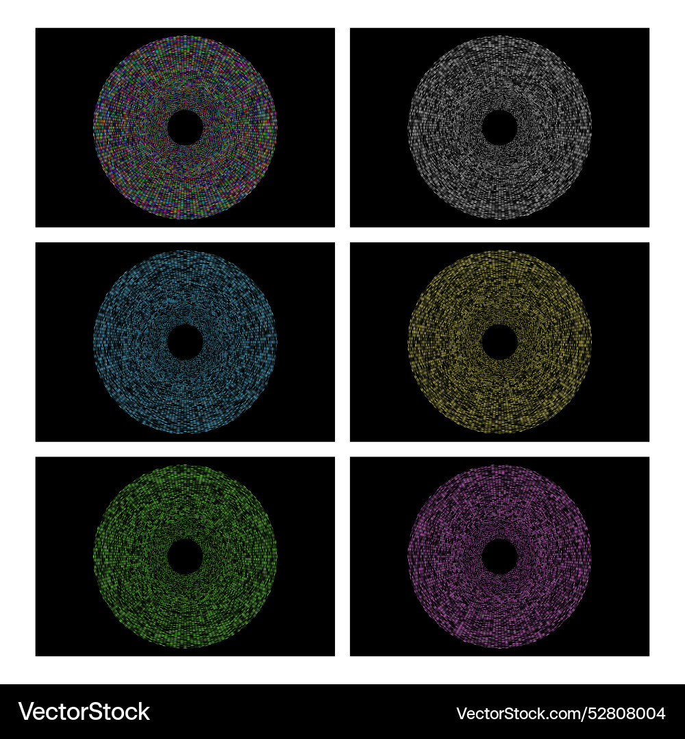Halftone circle ball abstract background vector image