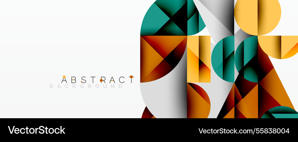 Modern abstract composition with layered circles Modern abstract composition with layered circles vector image