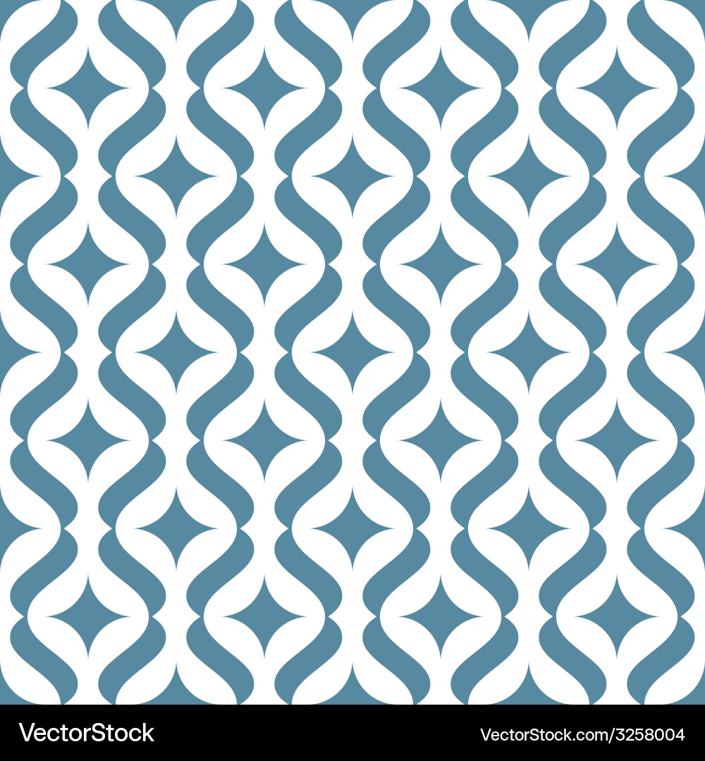 Repeating Wave Pattern vector image