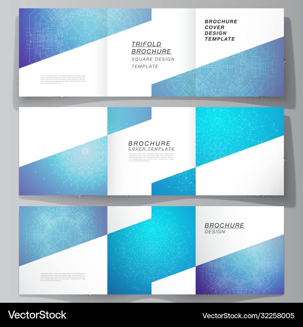 Minimal editable layout square format Minimal editable layout square format vector image