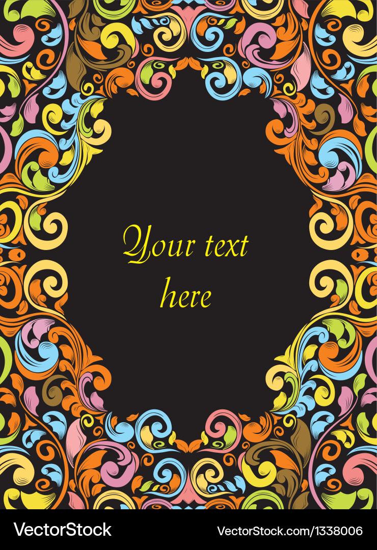 Abstract pattern vector image