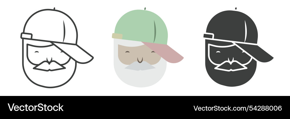 Christmas holidays set of icons Christmas holidays set of icons vector image