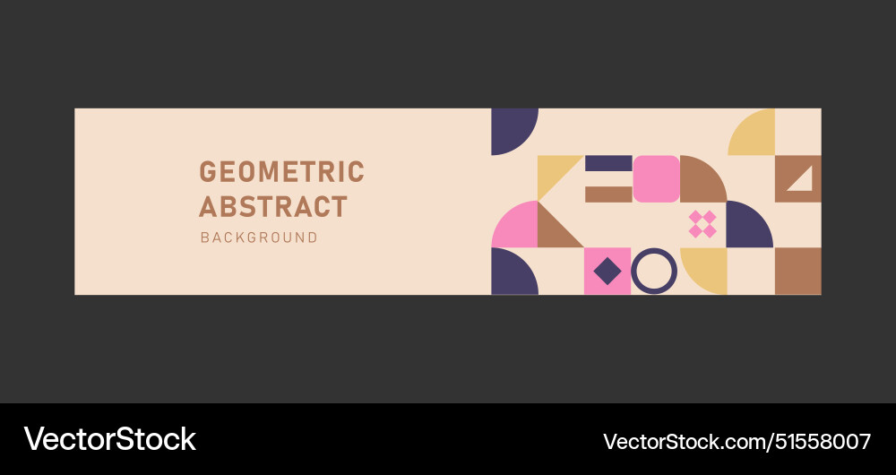Abstract background with geometric texture vector image