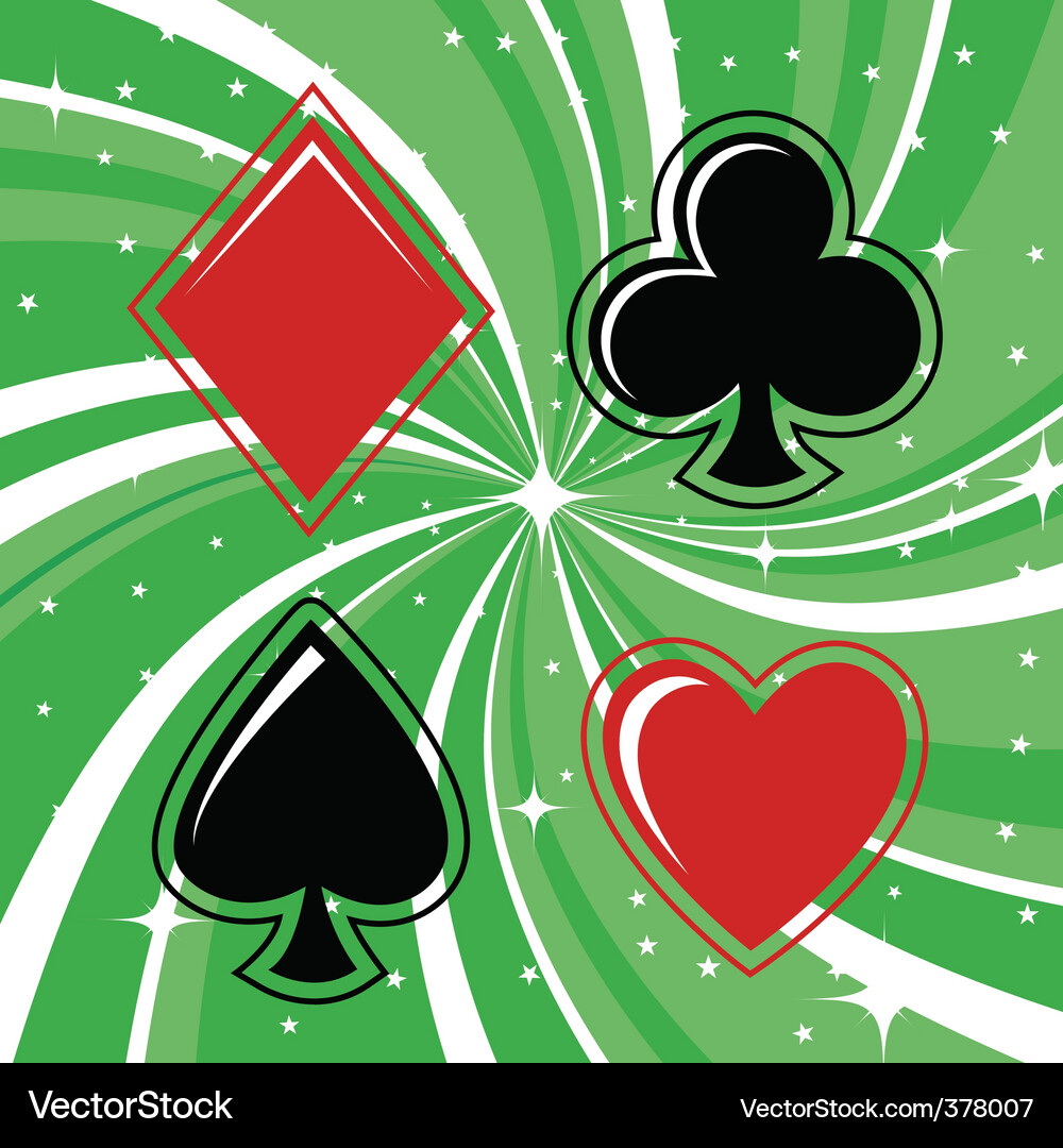 Playing Card Set Vector Image