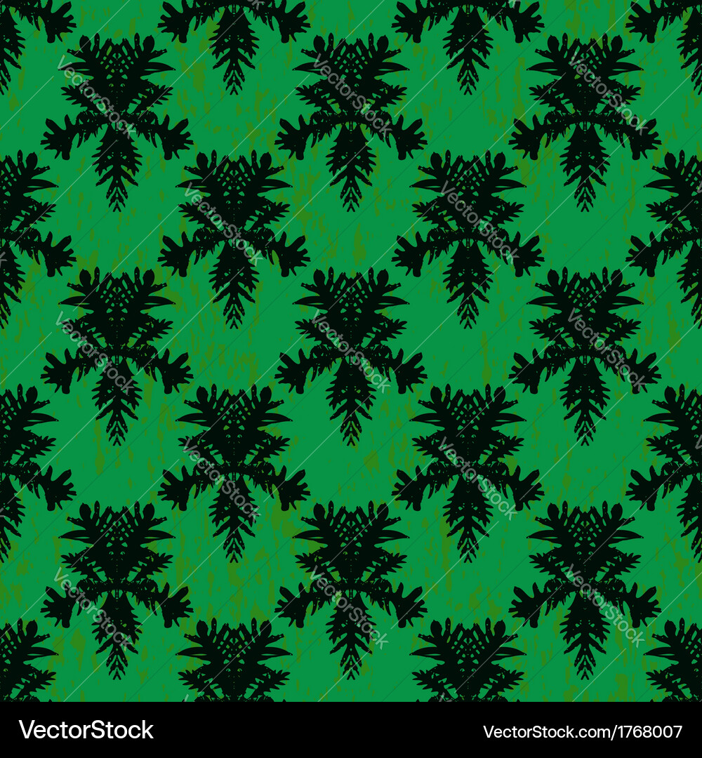 Simple elegant block printed pattern Vector Image