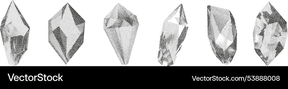 3d gradient geometric shapes with noise 3d gradient geometric shapes with noise Vector Image