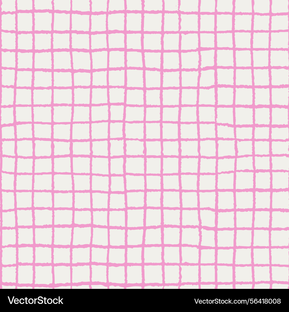 Check pattern seamless background with hand drawn Check pattern seamless background with hand drawn vector image