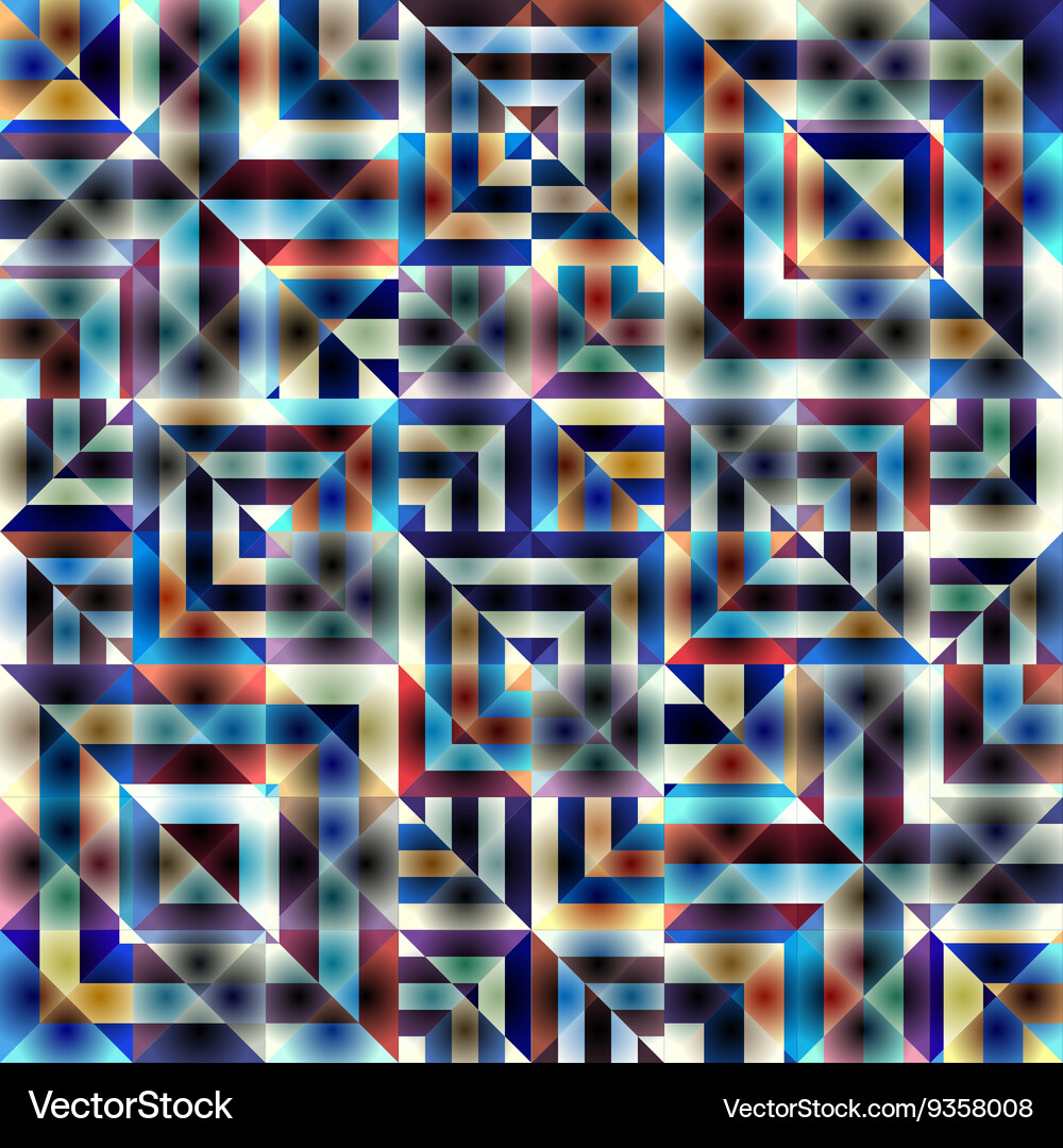Geometric abstract pattern Vector Image