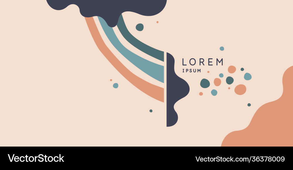 Backgrounds with abstract elements and dynamic vector image