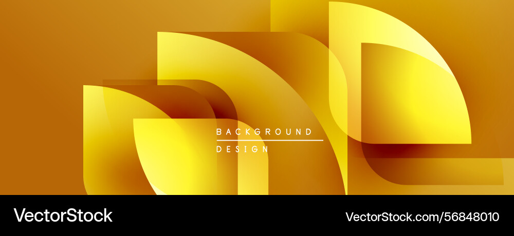 Abstract golden layers create dynamic visual Abstract golden layers create dynamic visual vector image