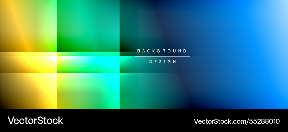Dynamic shadow lines with gradient colors vector image