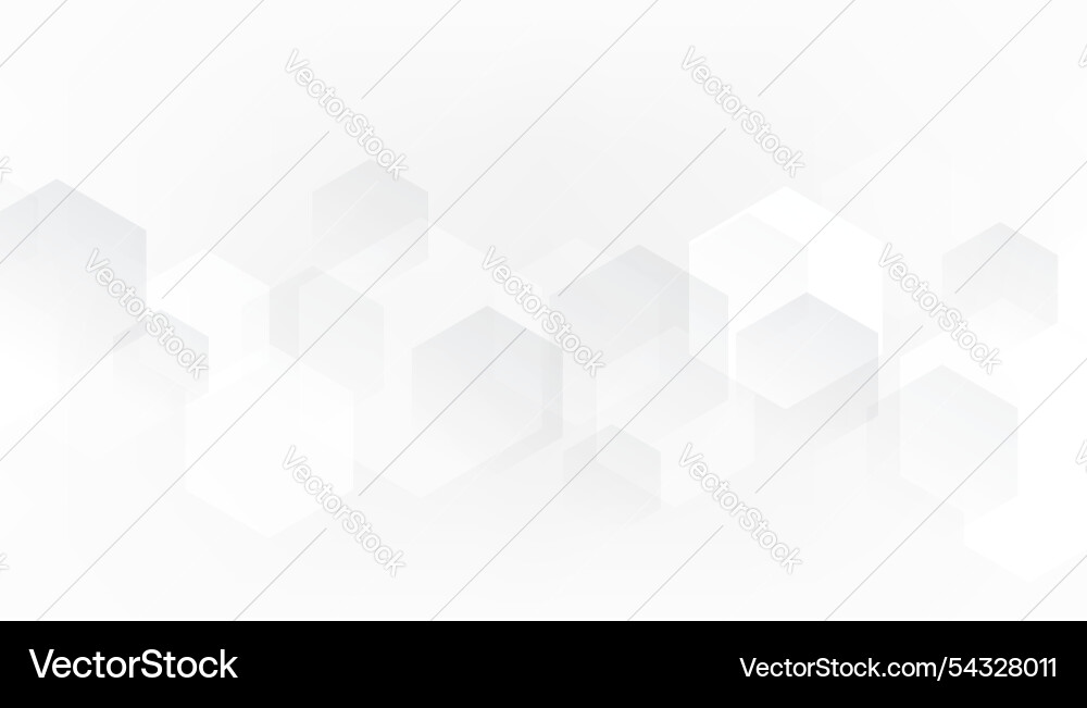 Gray Geometric Shape Pattern Vector Image