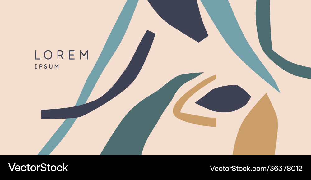 A composition with abstract elements in popular A composition with abstract elements in popular vector image