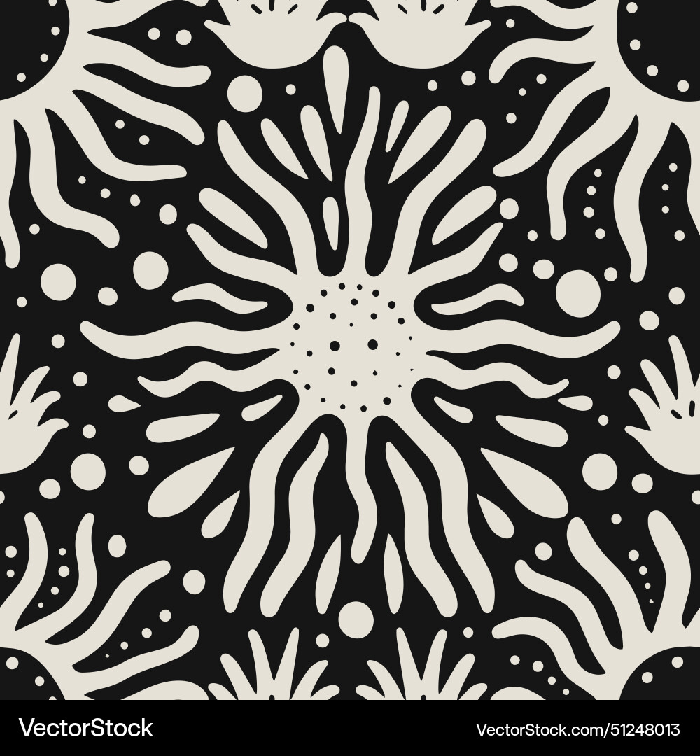 Abstract Sunburst Pattern Vector Image